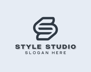 Company Studio Letter S logo design