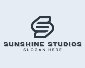 Company Studio Letter S logo design