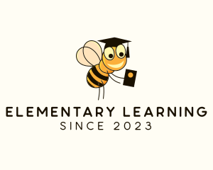 Bumblebee Academy Graduation logo design