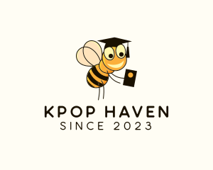 Bumblebee Academy Graduation logo design