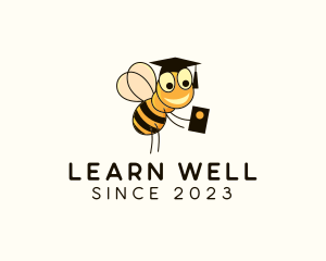 Bumblebee Academy Graduation logo design