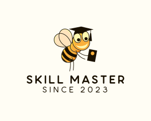 Bumblebee Academy Graduation logo design