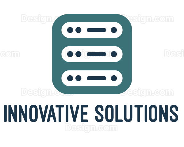 Computer Server App Logo