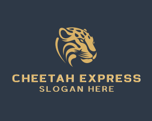 Cheetah Wild Animal logo