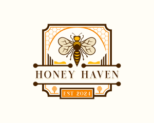 Honey Bee Wasp logo