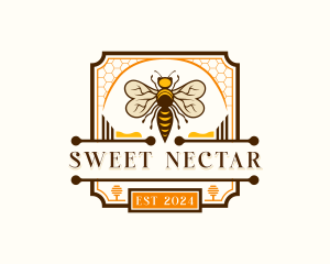 Honey Bee Wasp logo design