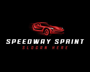 Fast Car Racing Logo