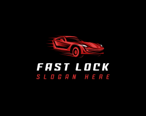 Fast Car Racing logo design