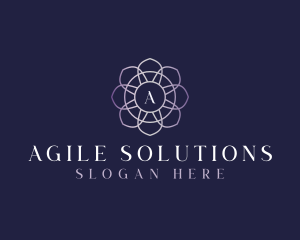 Floral Elegant Bloom logo design