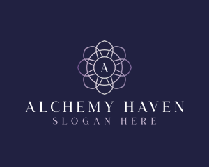 Floral Elegant Bloom logo design