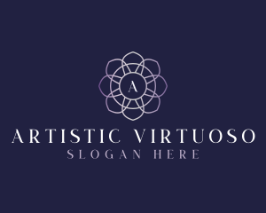 Floral Elegant Bloom logo design