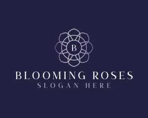 Floral Elegant Bloom logo design