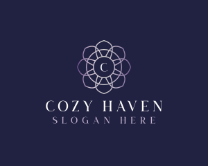 Floral Elegant Bloom logo design