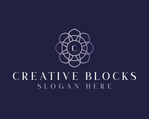 Floral Elegant Bloom logo design