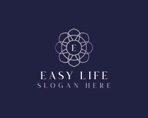 Floral Elegant Bloom logo design