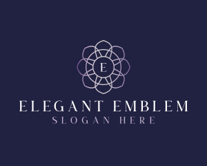 Floral Elegant Bloom logo design