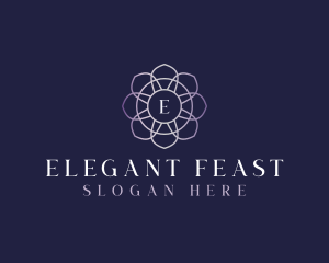 Floral Elegant Bloom logo design