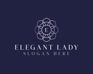 Floral Elegant Bloom logo design