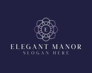 Floral Elegant Bloom logo design