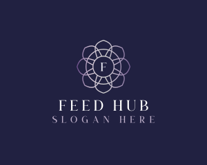 Floral Elegant Bloom logo design