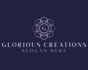 Floral Elegant Bloom logo design