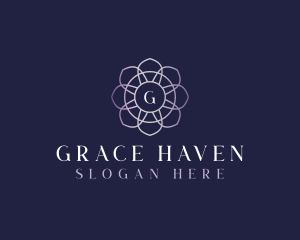 Floral Elegant Bloom logo design