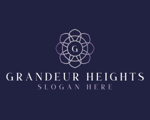 Floral Elegant Bloom logo design