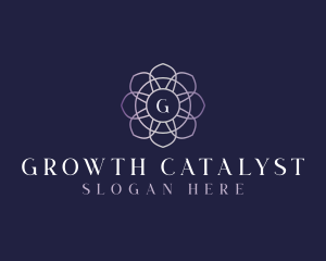 Floral Elegant Bloom logo design