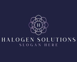 Floral Elegant Bloom logo design