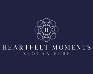 Floral Elegant Bloom logo design