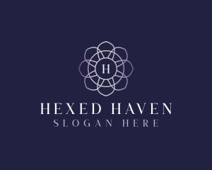 Floral Elegant Bloom logo design