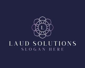 Floral Elegant Bloom logo design