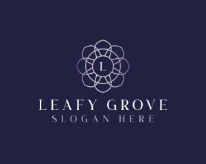 Floral Elegant Bloom logo design