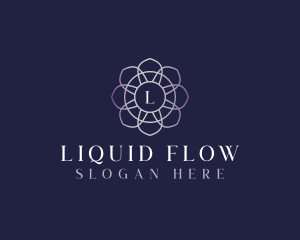 Floral Elegant Bloom logo design