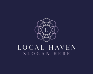 Floral Elegant Bloom logo design