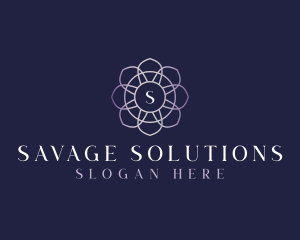 Floral Elegant Bloom logo design