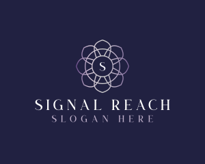 Floral Elegant Bloom logo design