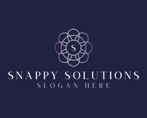 Floral Elegant Bloom logo design