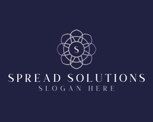 Floral Elegant Bloom logo design