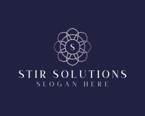 Floral Elegant Bloom logo design