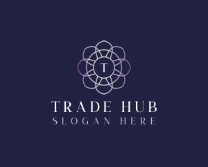 Floral Elegant Bloom logo design