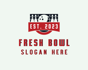 Bowling Pin Sport logo design