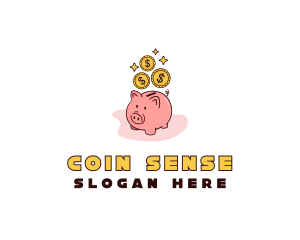 Coin Money Savings logo design