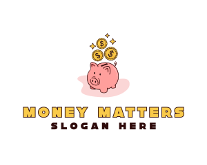 Coin Money Savings logo design