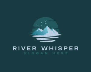 Outdoor Mountain River logo