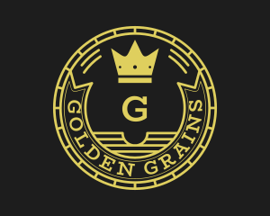 Golden Crown Royalty logo design