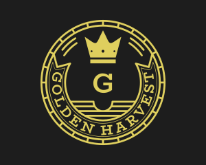 Golden Crown Royalty logo design