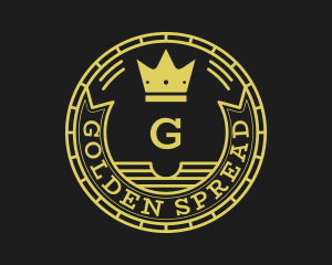Golden Crown Royalty logo design