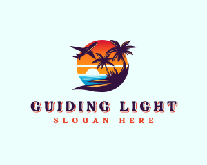 Island Travel Vacation logo design