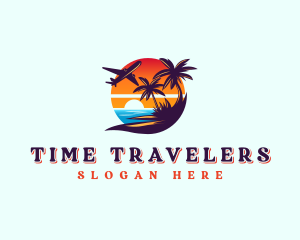 Island Travel Vacation logo design